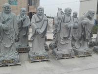 十八羅漢石雕像雕塑